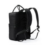 Eco Chic Retail Ltd Eco Chic Recycled Canvas Top Handle Backpack - Black