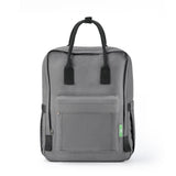 Eco Chic Retail Ltd Eco Chic Recycled Canvas Top Handle Backpack - Carbon