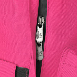 Eco Chic Eco Chic Recycled Canvas Top Handle Backpack - Fuchsia