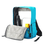 Eco Chic Eco Chic Recycled Canvas Top Handle Backpack - Teal