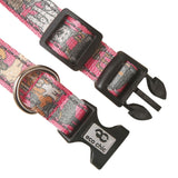 Eco Chic Eco Chic Recycled Dog Collar - Dogs Pink