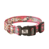 Eco Chic Large Eco Chic Recycled Dog Collar - Dogs Pink