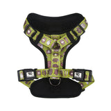 Eco Chic Eco Chic Recycled Dog Harness - Cute Sheep Green