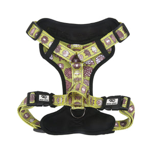 Eco Chic Eco Chic Recycled Dog Harness - Cute Sheep Green