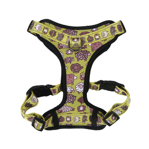 Eco Chic Eco Chic Recycled Dog Harness - Cute Sheep Green