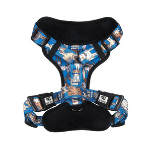 Eco Chic Eco Chic Recycled Dog Harness - Dogs Blue