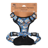 Eco Chic Eco Chic Recycled Dog Harness - Dogs Blue