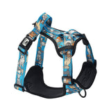 Eco Chic Large Eco Chic Recycled Dog Harness - Dogs Blue