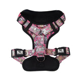 Eco Chic Eco Chic Recycled Dog Harness - Dogs Pink