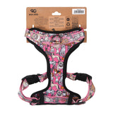 Eco Chic Eco Chic Recycled Dog Harness - Dogs Pink