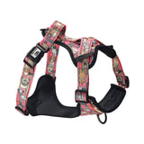 Eco Chic Large Eco Chic Recycled Dog Harness - Dogs Pink