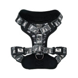 Eco Chic Eco Chic Recycled Dog Harness - Landrovers Black