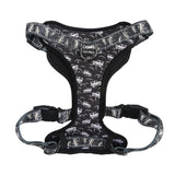 Eco Chic Eco Chic Recycled Dog Harness - Landrovers Black