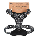 Eco Chic Eco Chic Recycled Dog Harness - Landrovers Black