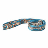 Eco Chic Eco Chic Recycled Dog Lead - Dogs Blue