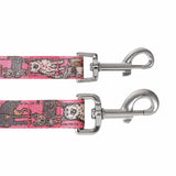 Eco Chic Eco Chic Recycled Dog Lead - Dogs Pink