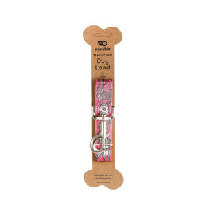 Eco Chic Eco Chic Recycled Dog Lead - Dogs Pink