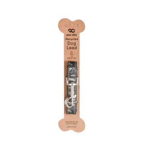 Eco Chic Eco Chic Recycled Dog Lead - Landrovers Black