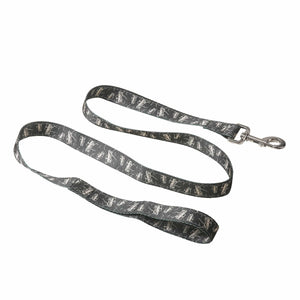 Eco Chic Medium/Large Eco Chic Recycled Dog Lead - Landrovers Black