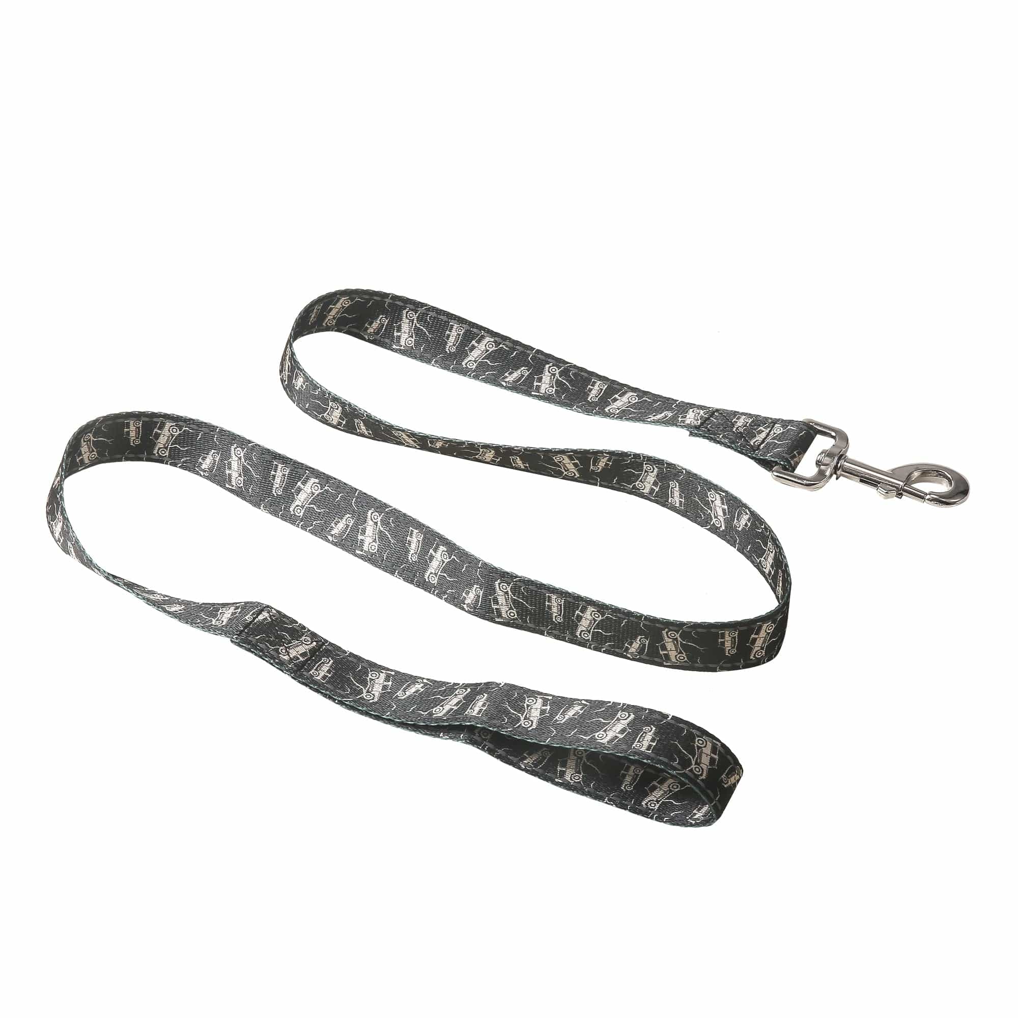 Eco Chic Small Eco Chic Recycled Dog Lead - Landrovers Black