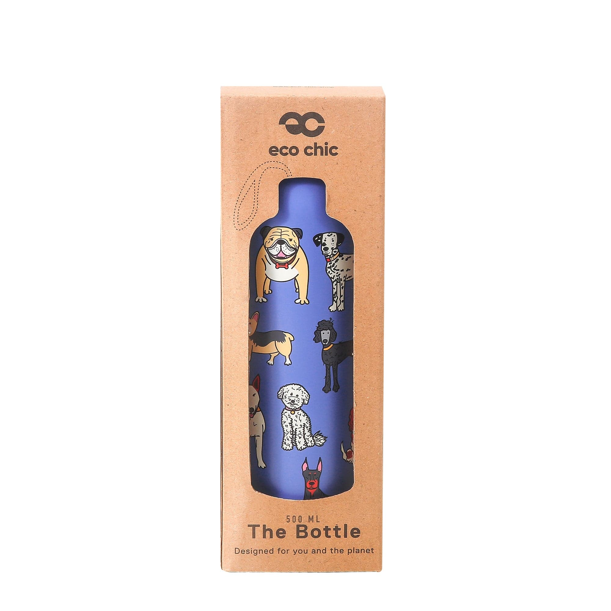 Eco Chic Eco Chic Thermal Bottle Dogs