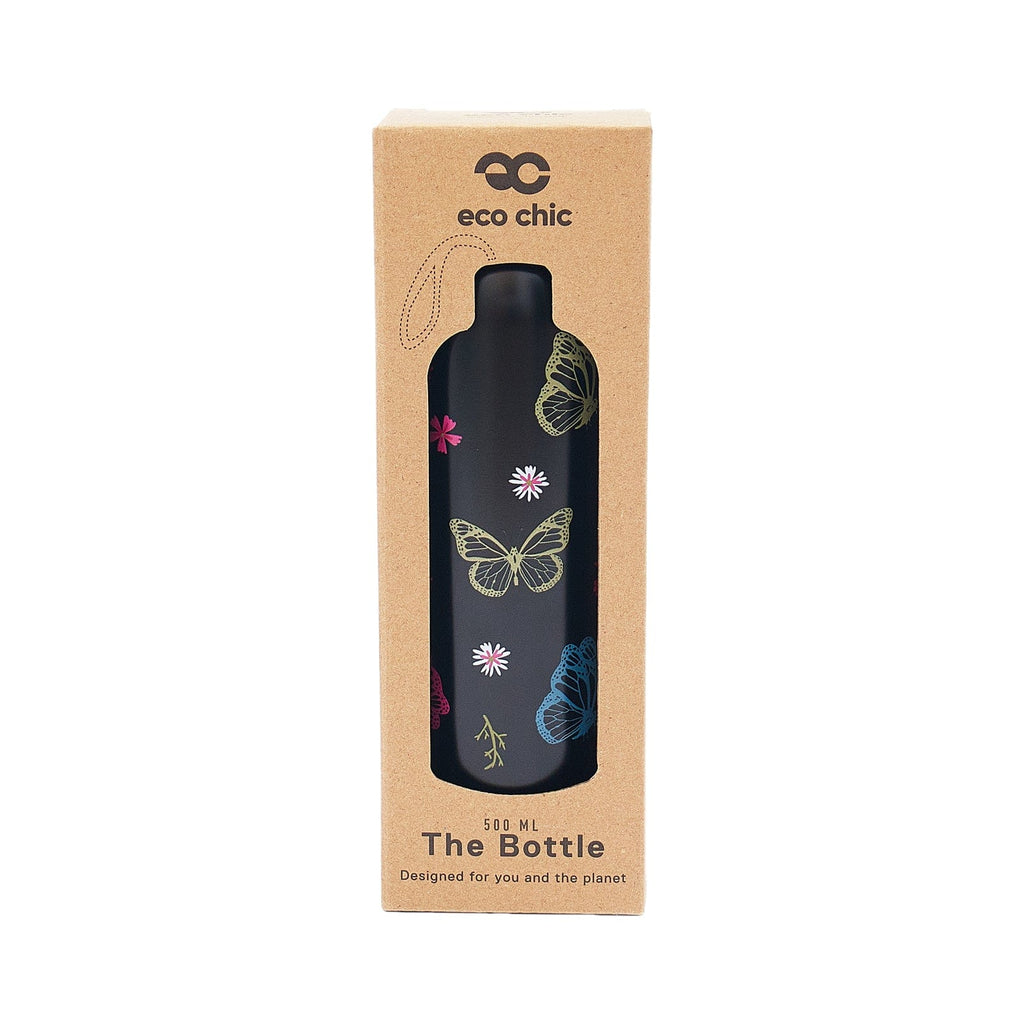 Eco Chic Eco Chic Thermal Bottle Monarch Butterflies