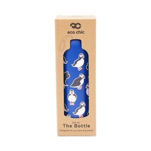 Eco Chic Eco Chic Thermal Bottle Puffins