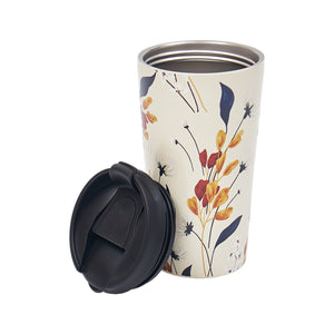 Eco Chic Eco Chic Thermal Coffee Cup Flowers