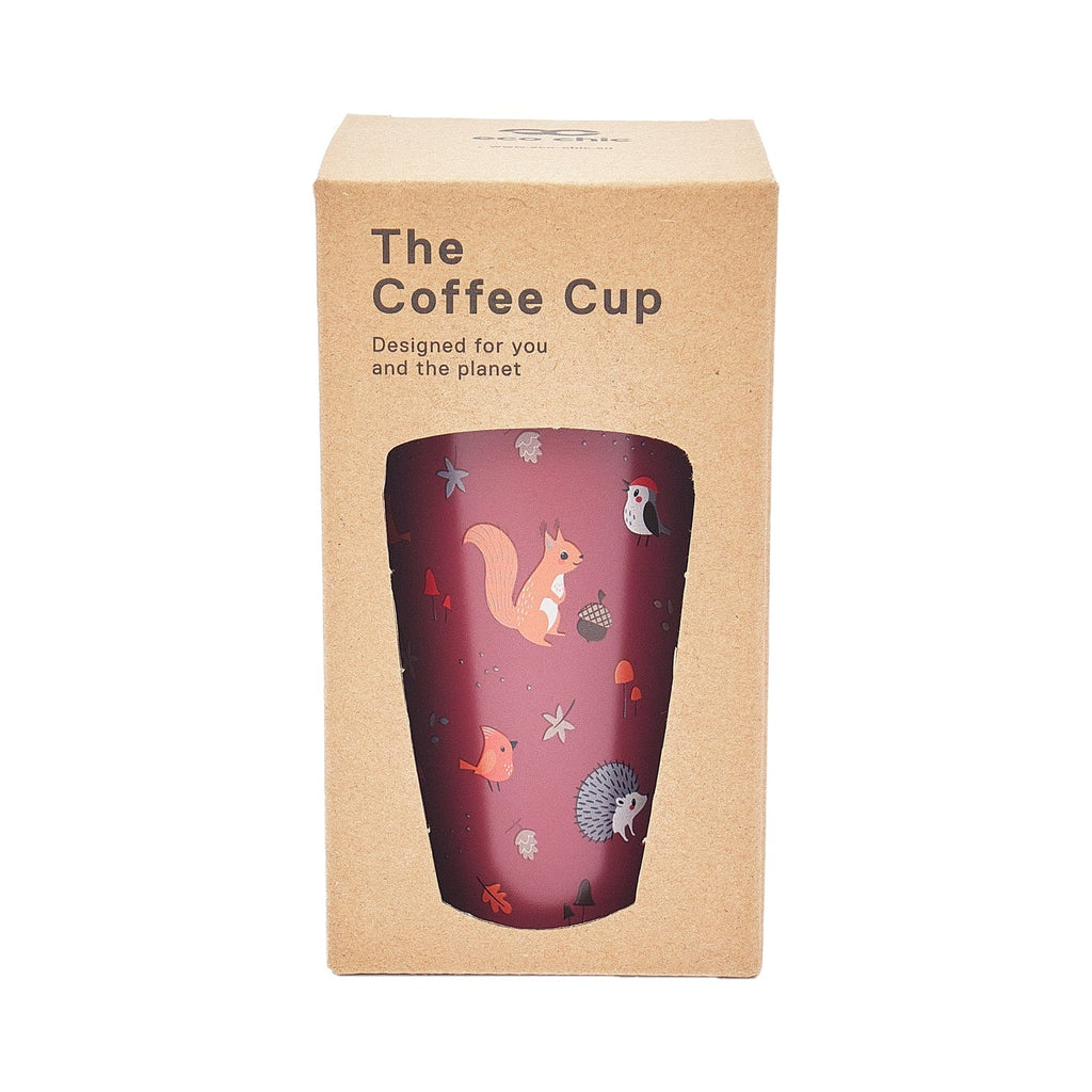 Eco Chic Eco Chic Thermal Coffee Cup Woodland