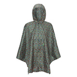 Eco Chic Eco Chic Waterproof Foldable Adult Poncho Ditsy