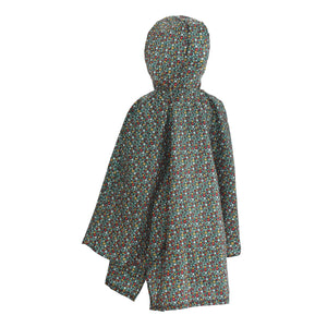 Eco Chic Eco Chic Waterproof Foldable Adult Poncho Ditsy