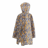 Eco Chic Eco Chic Waterproof Foldable Adult Poncho Flowers