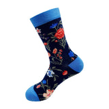 Eco Chic Navy Eco Chic Eco-Friendly Bamboo Socks Floral