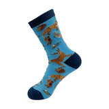 Eco Chic Blue Eco Chic Eco-Friendly Bamboo Socks Woodland