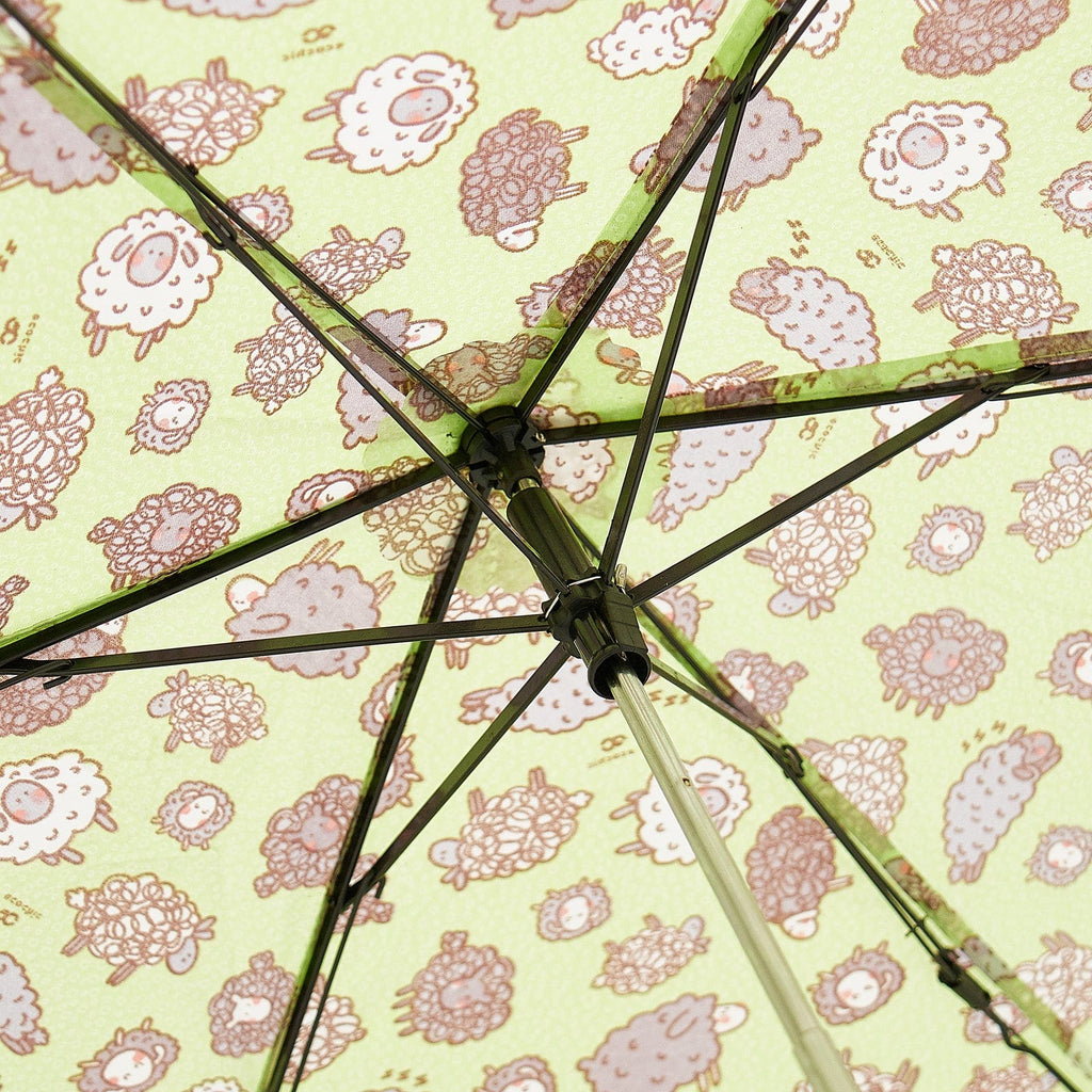 Eco Chic Eco Chic Foldable Mini Umbrella Cute Sheep