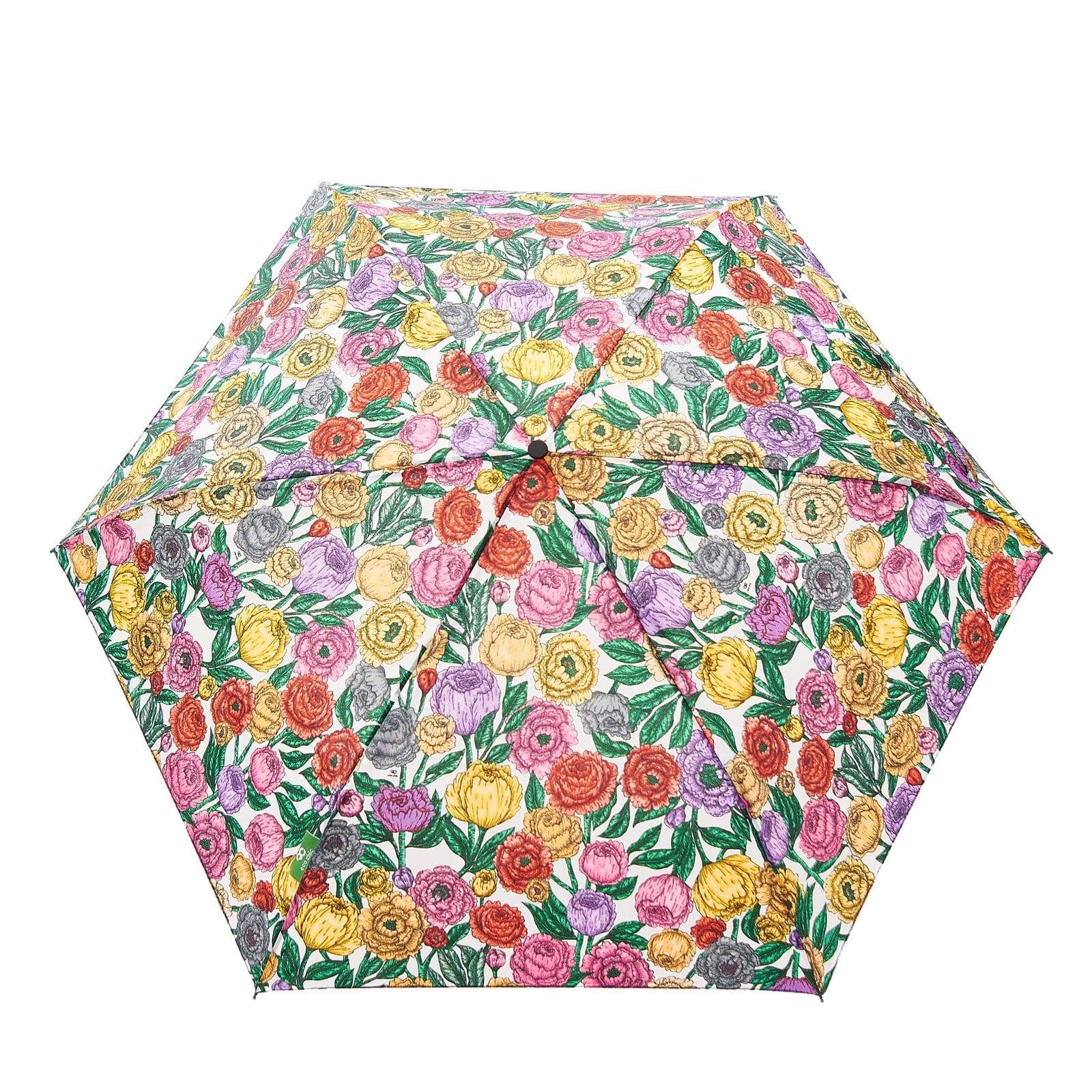 Eco Chic Eco Chic Foldable Mini Umbrella Peonies