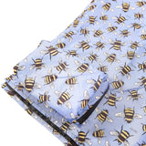 Eco Chic Blue Eco Chic Foldable Picnic Blanket Bees
