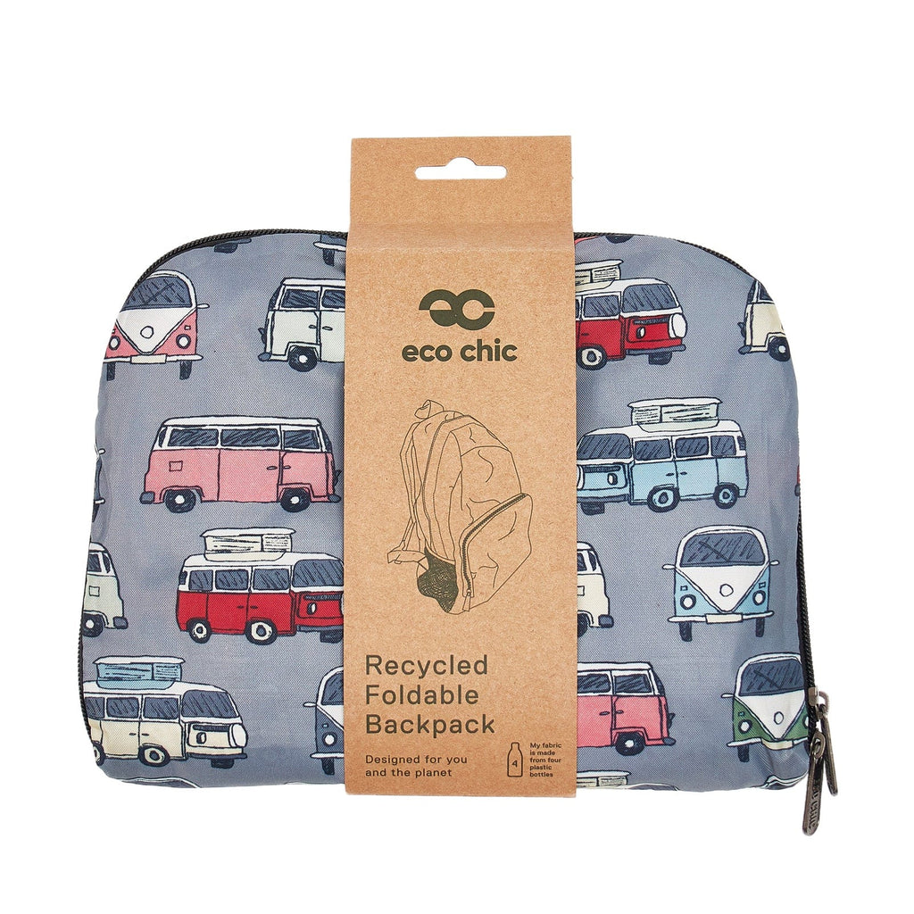 Eco Chic Eco Chic Lightweight Foldable Backpack Campervan