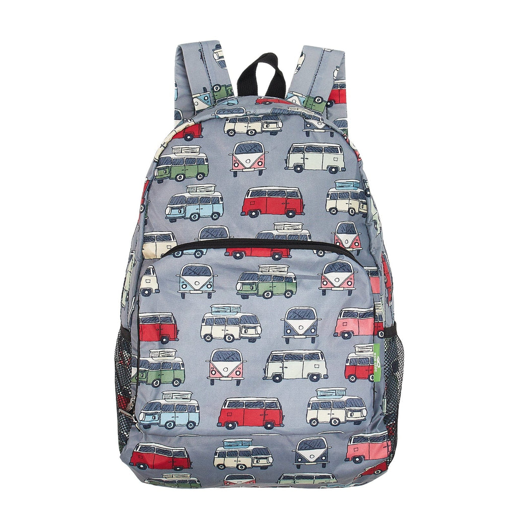 Eco Chic Grey Eco Chic Lightweight Foldable Backpack Campervan