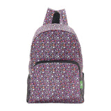 Eco Chic Eco Chic Lightweight Foldable Backpack Ditsy