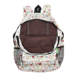 Eco Chic Eco Chic Lightweight Foldable Backpack Floral