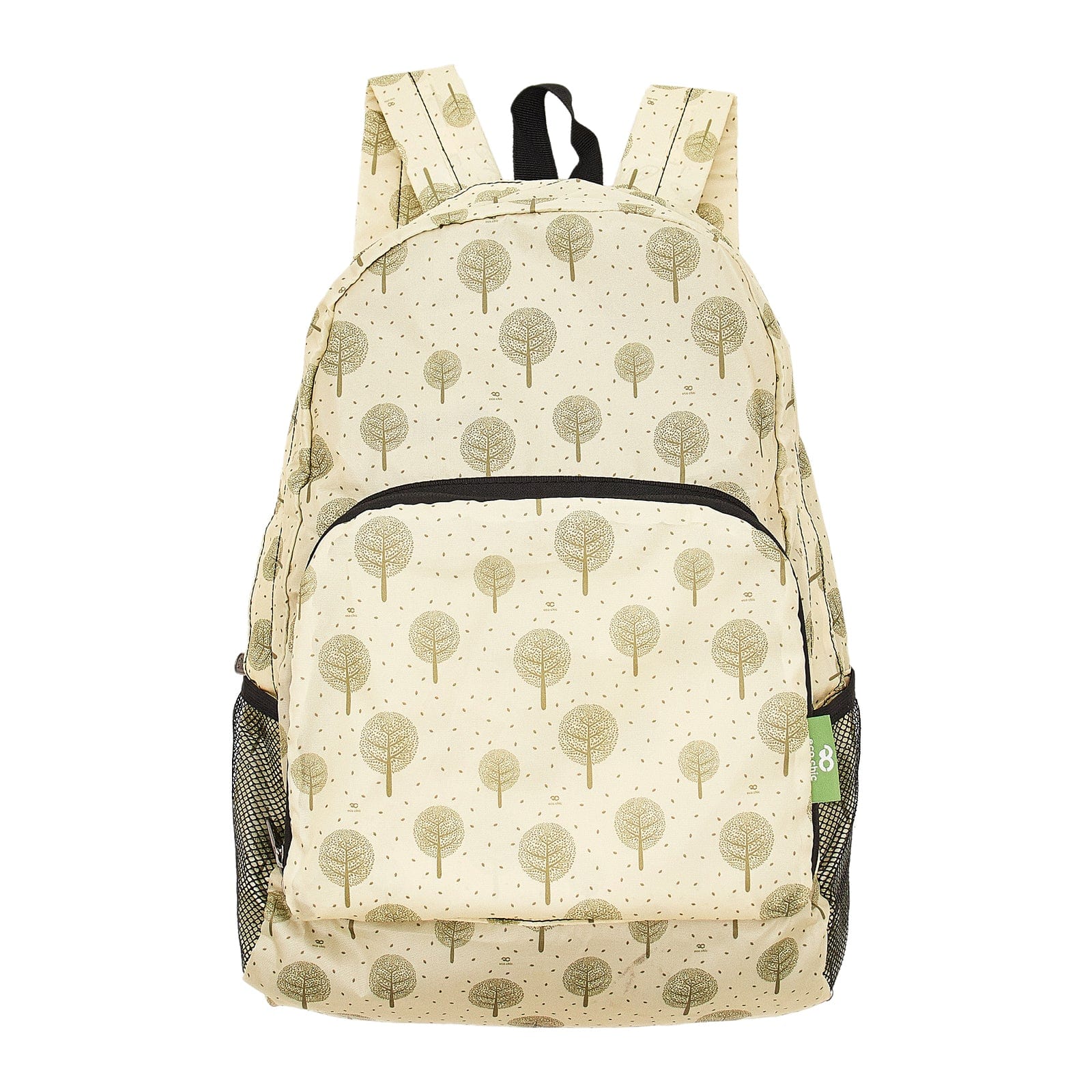 Eco Chic Beige Eco Chic Lightweight Foldable Backpack Tree of Life