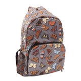 Eco Chic Eco Chic Lightweight Foldable Backpack Wild Butterflies