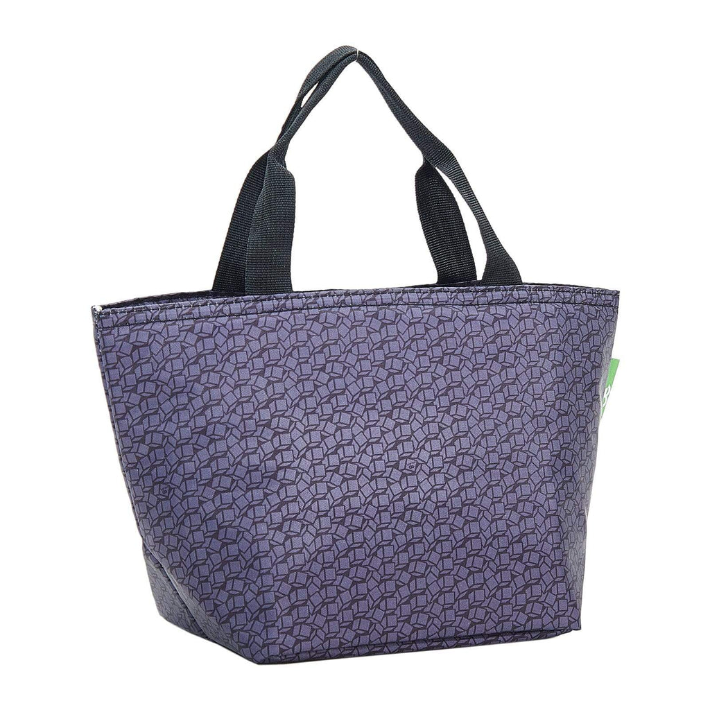 Eco Chic Eco Chic Lightweight Foldable Lunch Bag Disrupted Cubes