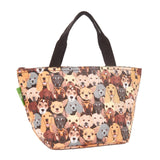 Eco Chic Eco Chic Lightweight Foldable Lunch Bag Dogs