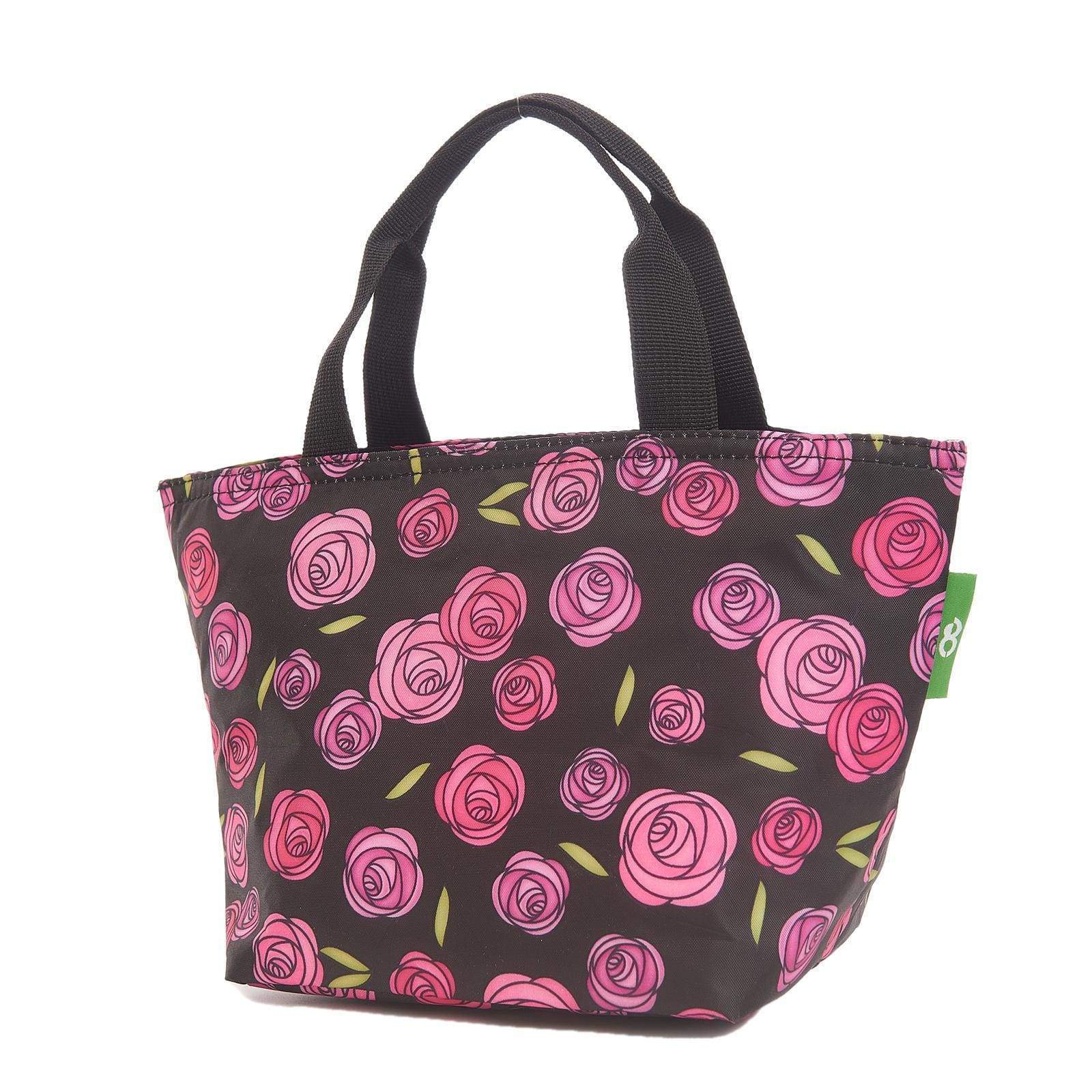 Eco Chic Eco Chic Lightweight Foldable Lunch Bag Mackintosh Rose