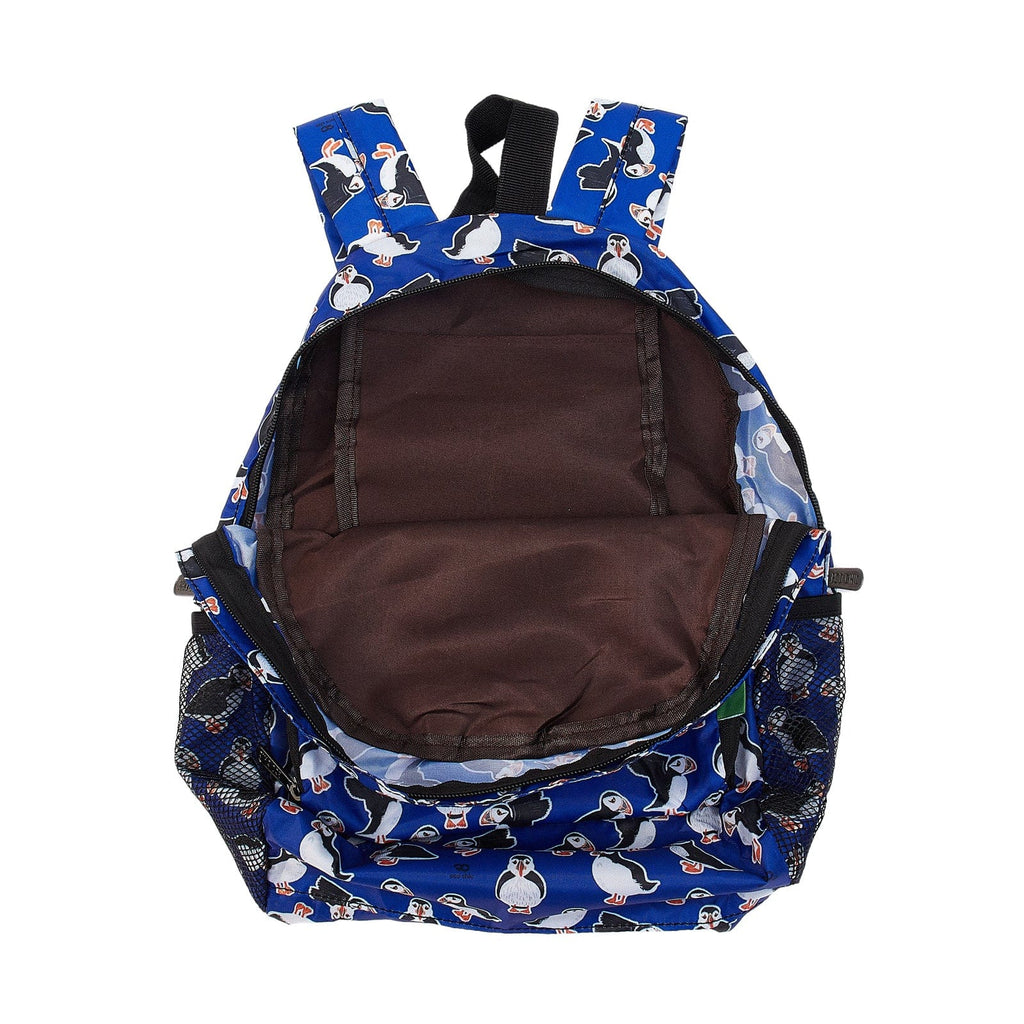 Eco Chic Azul Eco Chic Mini mochila plegable ligera Puffin