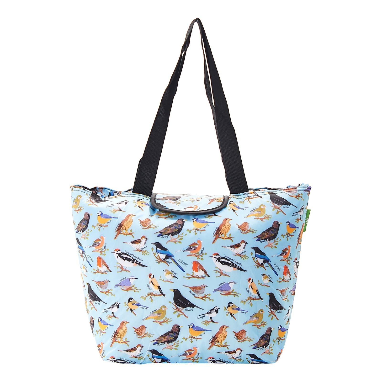 Eco Chic Eco Chic Lightweight Foldable Picnic Cool Bag Wild Birds