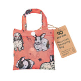 Eco Chic Eco Chic Lightweight Foldable Reusable Shopping Bag Bunny