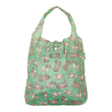 Eco Chic Green Eco Chic Lightweight Foldable Reusable Shopping Bag Cockerpoos